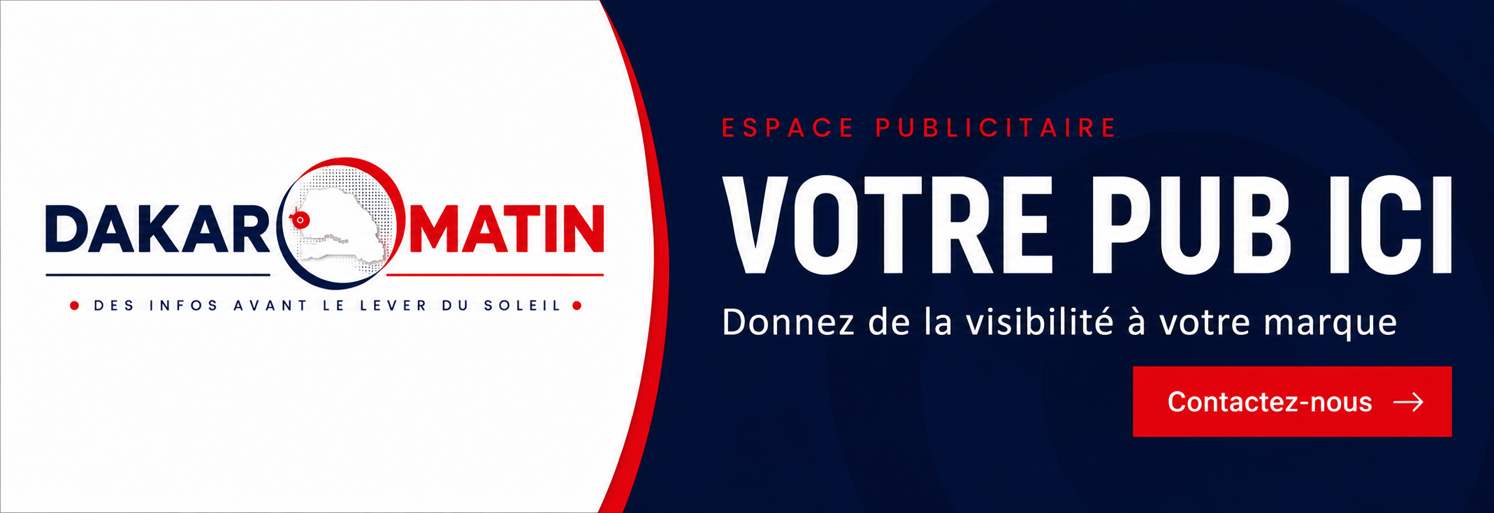 Réservez cet emplacement publicitaire