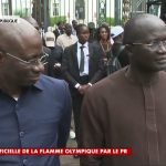 CÉRÉMONIE DE RÉCEPTION DE LA FLAMME OLYMPIQUE JOJ DAKAR 2026