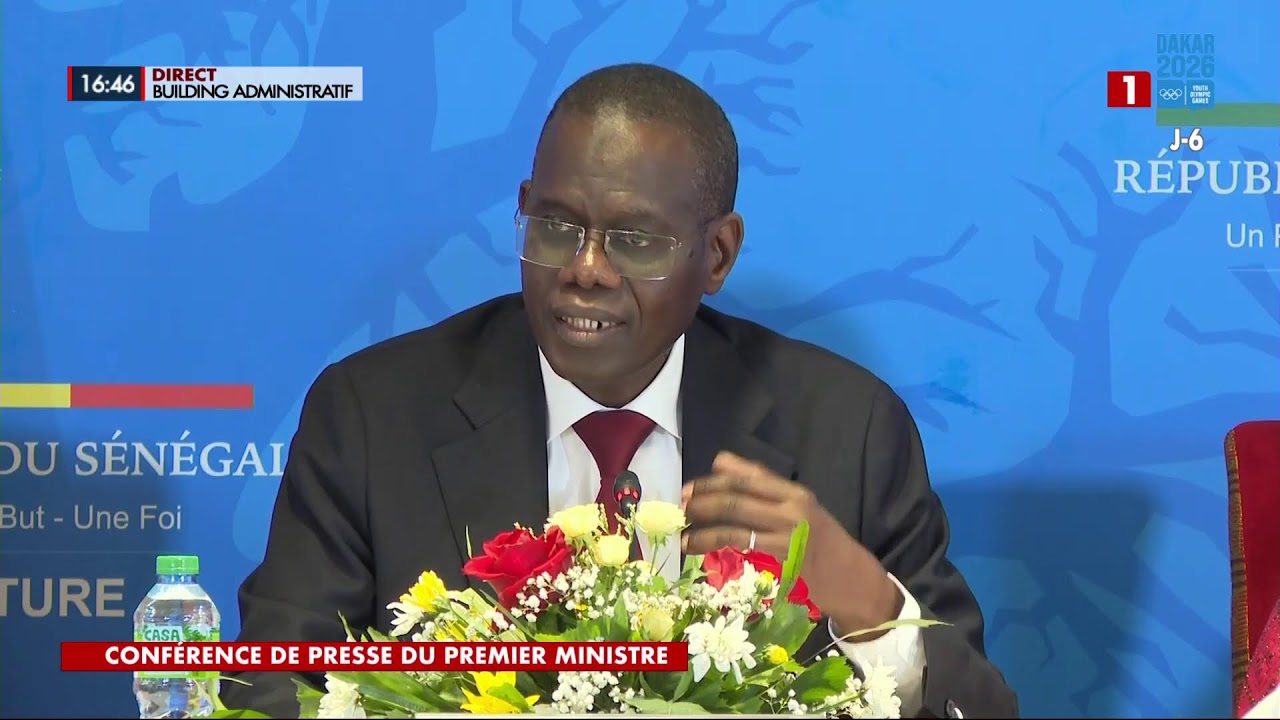 DIRECT BUILDING ADMINISTRATIF : CONFÉRENCE DE PRESSE DU PREMIER MINISTRE AHMADOU ALHAMINOU LO